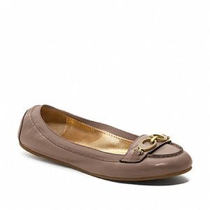 Coach “Denise” Loafers in Cobblestone